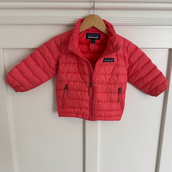 Patagonia Pink Down Sweater - Size 6-12 Months